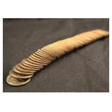 Roll of 48 UNC 1969 Roosevelt Dimes
