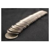 Roll of 1936-D Buffalo Nickels VG-F