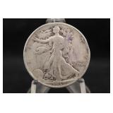 1939 Walking Liberty Silver Half Dollar