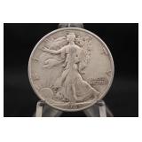 1943 Walking Liberty Silver Half Dollar