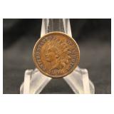 1877 Full Liberty Indian Head Cent *Genuine