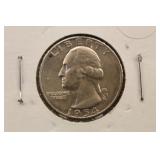 1954 Uncirculated Washington Silver Quarter