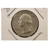 1964-D Washington Silver Quarter