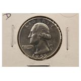 1955-D Uncirculated Washington Silver Quarter