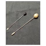 Lot of Two Vintage Hat Pins