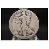 1937 Walking Liberty Silver Half Dollar