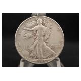 1946 Walking Liberty Silver Half Dollar