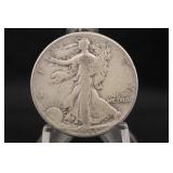 1943 Walking Liberty Silver Half Dollar