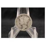1921-P Mercury Silver Dime