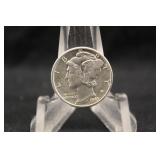 1943-P Uncirculated Mercury Silver Dime