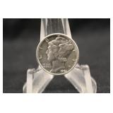 1943-P Uncirculated Mercury Silver Dime