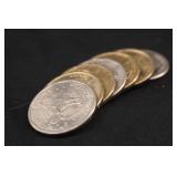 Lot of 7 Mixed U.S. Dollar Coins