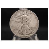 1939-S Walking Liberty Silver Half Dollar