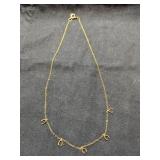 15' Wishbone Necklace