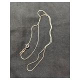 .925 Silver 18' Chain - Beautiful 2.3g
