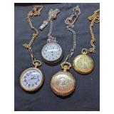 Lot of Four Pocket Watches