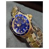 Rolex Men's Watch Blue Face - Not Authentic