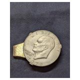 1978 Eisenhower Dollar Coin in Brass-colored