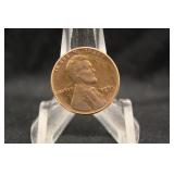 1955 'Poor Mans Double Die' Wheat Cent