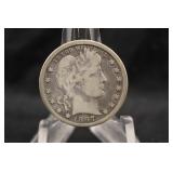 1897-O Barber Silver Quarter *Key Date