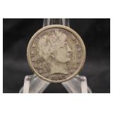 1897-S Barber Silver Quarter *Key Date