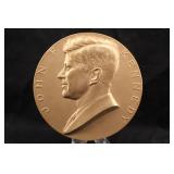 Vintage Bronze Kennedy Paper Weight