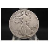 1942 Walking Liberty Silver Half Dollar