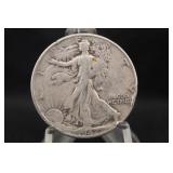 1942 Walking Liberty Silver Half Dollar