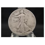 1944-D Walking Liberty Silver Half Dollar