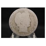 1907-O Barber Silver Half Dollar