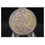1941 Walking Liberty Silver Half Dollar