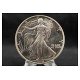 1989 1oz .999 Pure Silver Eagle