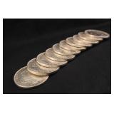 Half Roll (10) UNC Morgan Silver Dollars