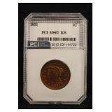 1851 Certified Large Cent *High Grade*