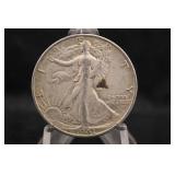 1941-S Walking Liberty Silver Half Dollar