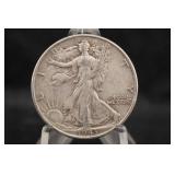 1943 Walking Liberty Silver Half Dollar