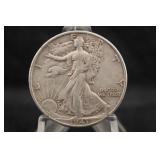 1943-P Walking Liberty Silver Half Dollar