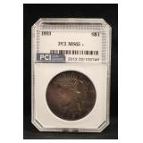 1923 Uncirculated Silver U.S. Peace Dollar *Toned