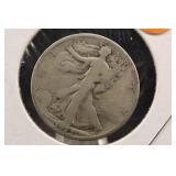 1923-S Walking Liberty Silver Half Dollar