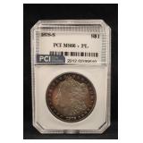 1878-S Certified Morgan Silver Dollar *Toned