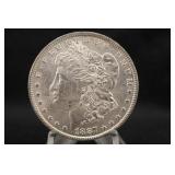 1887-O Uncirculated Morgan Silver Dollar