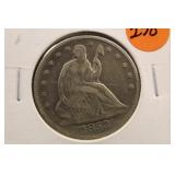 1853 Seated Liberty Silver Half Dime