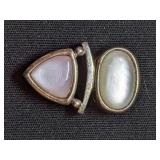 .925 Silver Mother of Pearl Pendant    3.4g