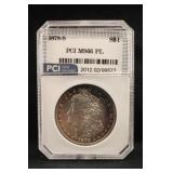 1878-S Toned Certified Morgan Silver Dollar