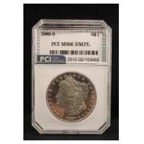 1880-S Certified Morgan Silver Dollar DMPL!!!