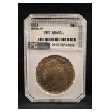 1921-P Certified Morgan Silver Dollar *Lustre