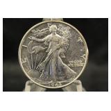 1943 Walking Liberty Silver Half Dollar