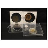 Lot of 4 Foreign Coins See Photo