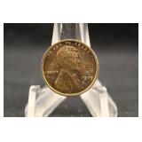 1909 V.D.B. Uncirculated Lincoln Wheat Cent