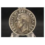 1949 Canada 50 Cent Silver Half Dollar